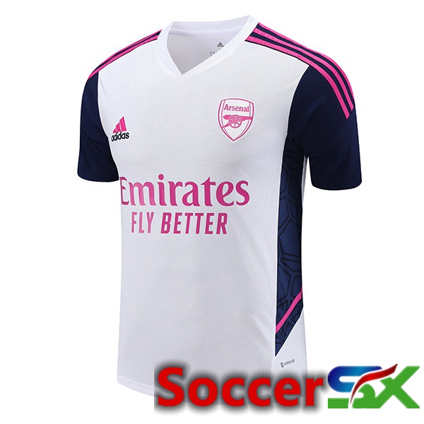 Arsenal Training T Shirt White 2023/2024