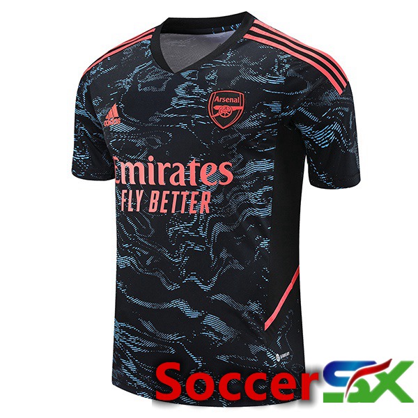 Arsenal Training T Shirt Black 2023/2024