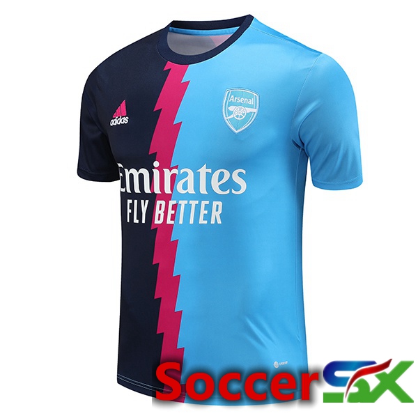 Arsenal Training T Shirt Blue 2023/2024
