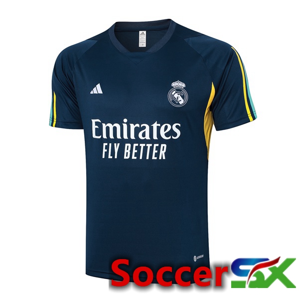 Real Madrid Training T Shirt Blue Royal 2023/2024