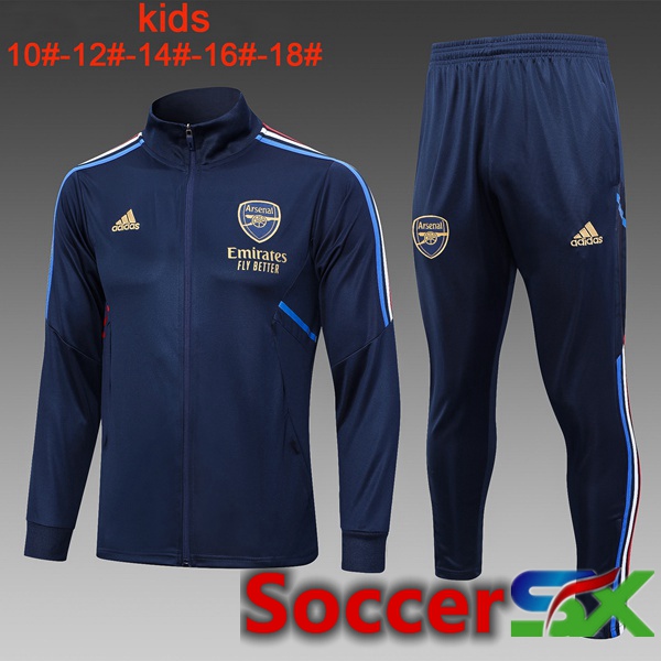 Arsenal Kids Training Training Jacket Suit Blue Royal 2023/2024