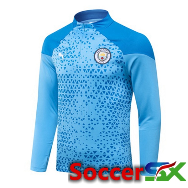 Manchester City Training Sweatshirt Blue 2023/2024