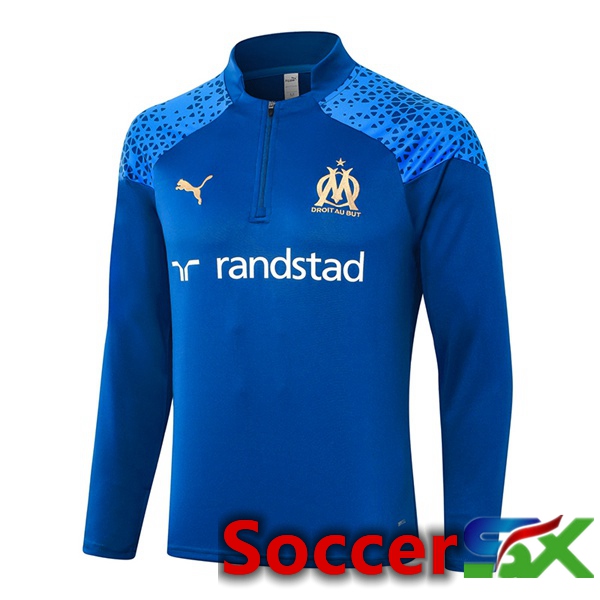 Marseille OM Training Sweatshirt Blue 2023/2024