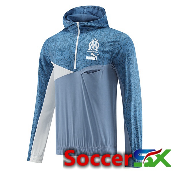 Marseille OM Training Jacket Windbreaker Blue 2023/2024