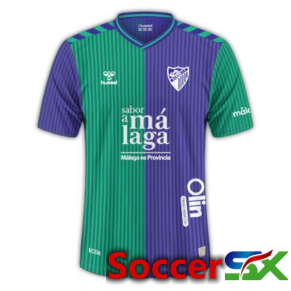 Malaga Soccer Jersey Away Green 2023/2024
