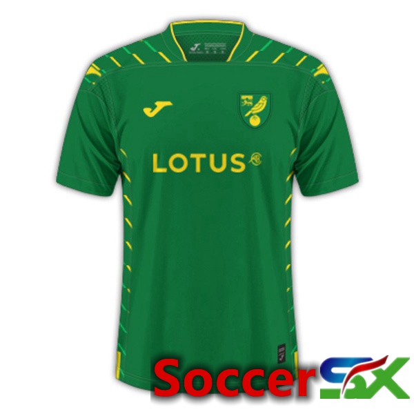 Norwich City Soccer Jersey Away Green 2023/2024