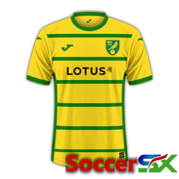 Norwich City Soccer Jersey Home Yellow 2023/2024