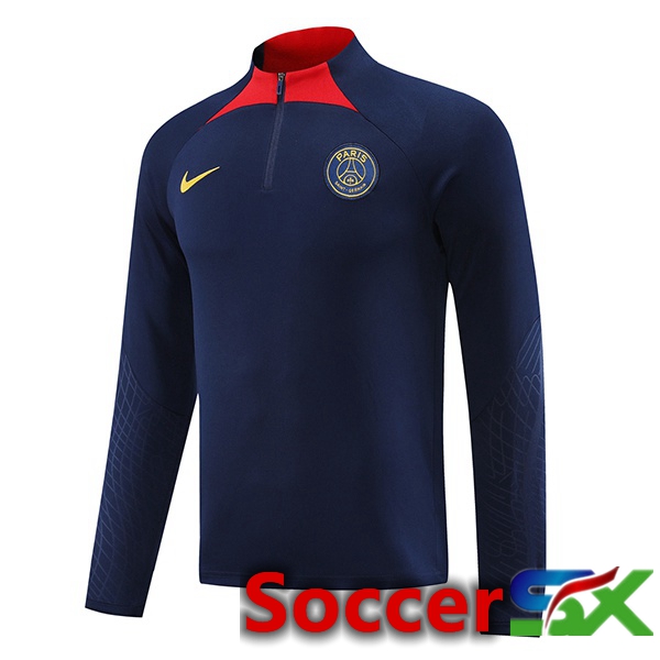 Paris PSG Training Sweatshirt Blue Royal 2023/2024