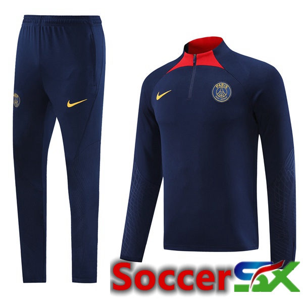 Paris PSG Training Tracksuit Suit Blue Royal 2023/2024