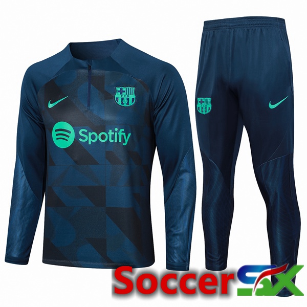 FC Barcelona Training Tracksuit Suit Blue Royal 2023/2024