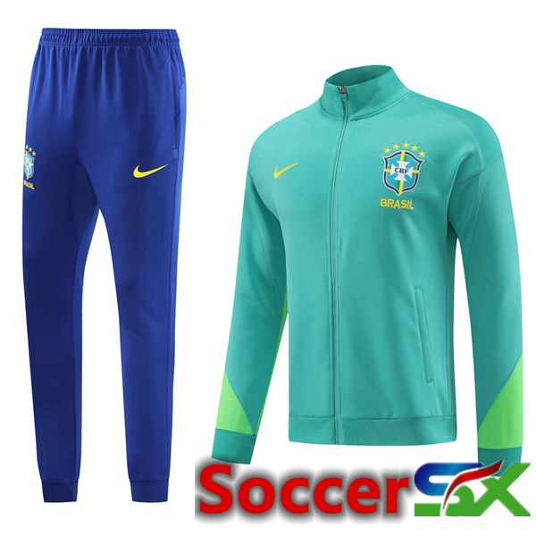 Brazil Training Jacket Suit Green 2023/2024