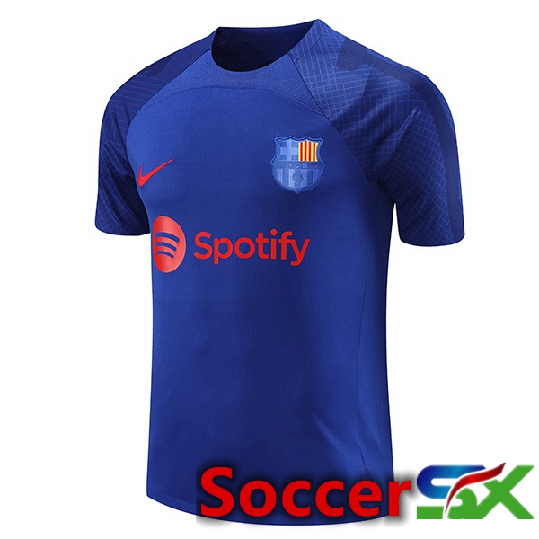 FC Barcelona Training T Shirt Blue Royal 2023/2024