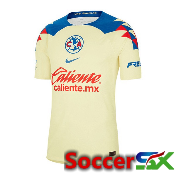 Club America Soccer Jersey Home Yellow 2023/2024