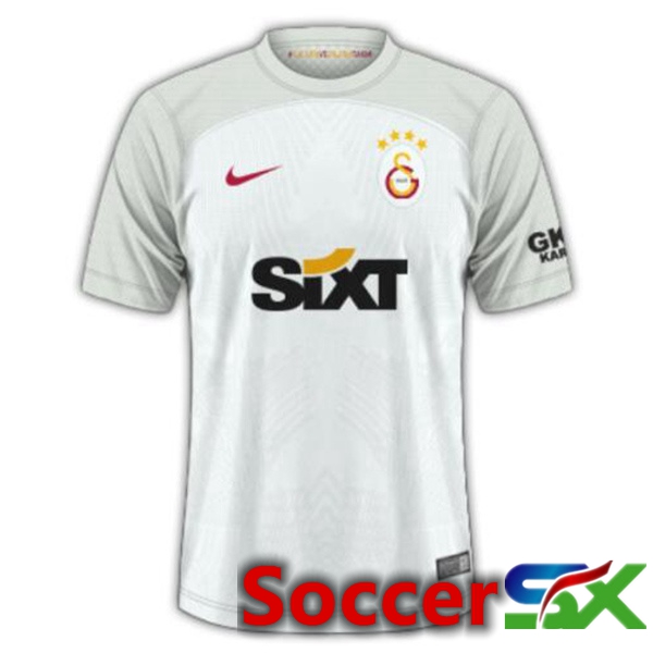 Galatasaray SK Soccer Jersey Away White 2023/2024