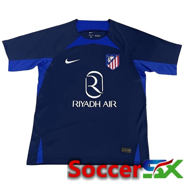 Atletico Madrid Soccer Jersey Fourth Blue Royal 2023/2024