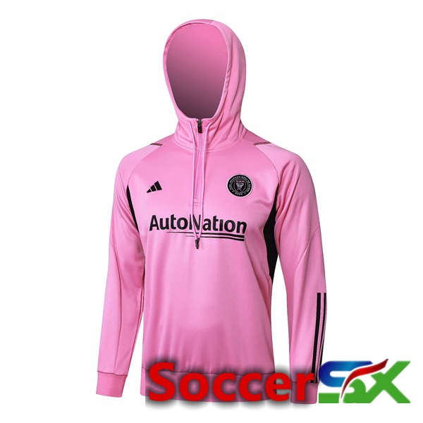 Inter Miami CF Training Sweatshirt Hoodie Pink 2024/2025