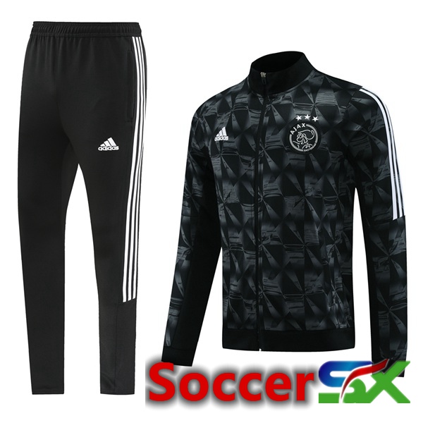 AFC Ajax Training Jacket Suit Black 2024/2025