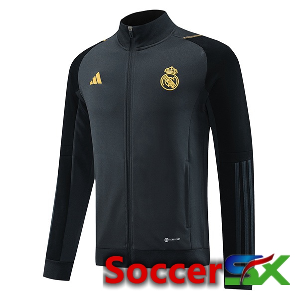 Real Madrid Training Jacket Grey 2024/2025