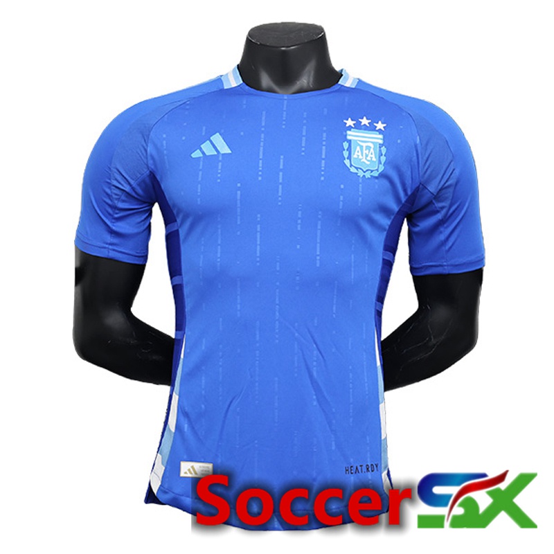Argentina Soccer Jersey Away Leaked Version 2024/2025
