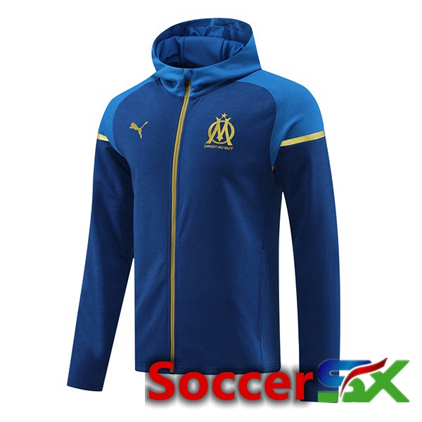 Marseille OM Windbreaker Blue 2024/2025