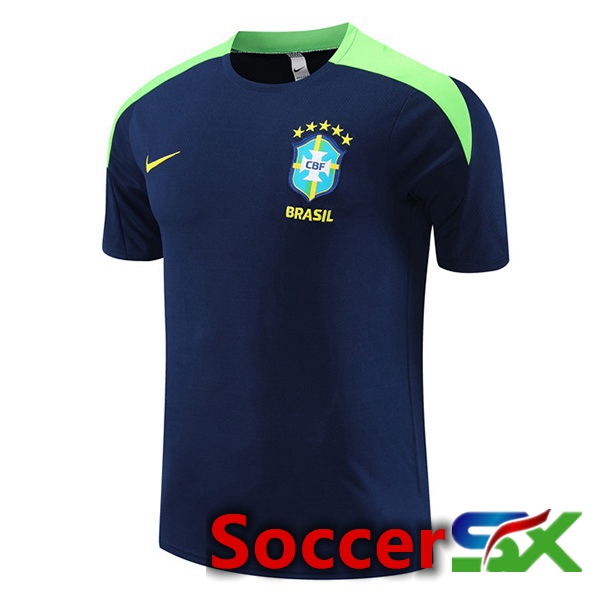 Brazil Training T Shirt Blue Royal 2024/2025