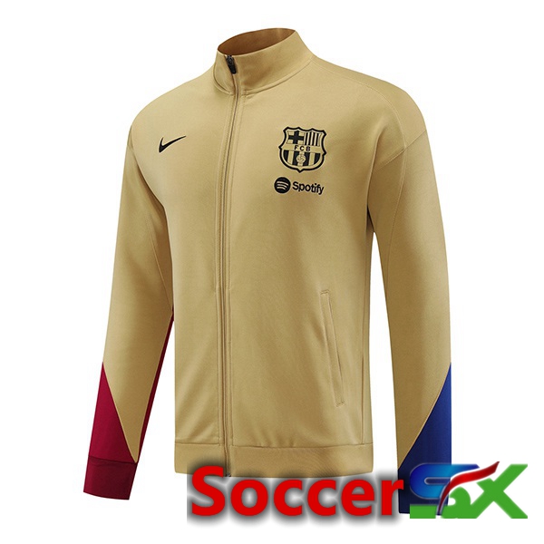 FC Barcelona Training Jacket Yellow 2024/2025