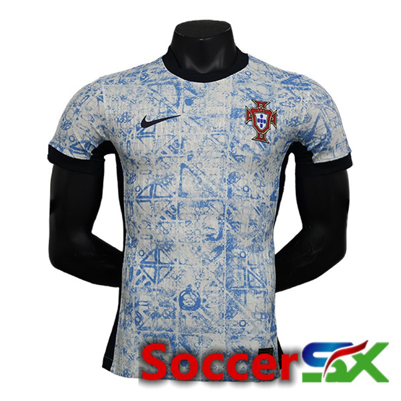 Portugal Soccer Jersey Away Leaked Version 2024/2025