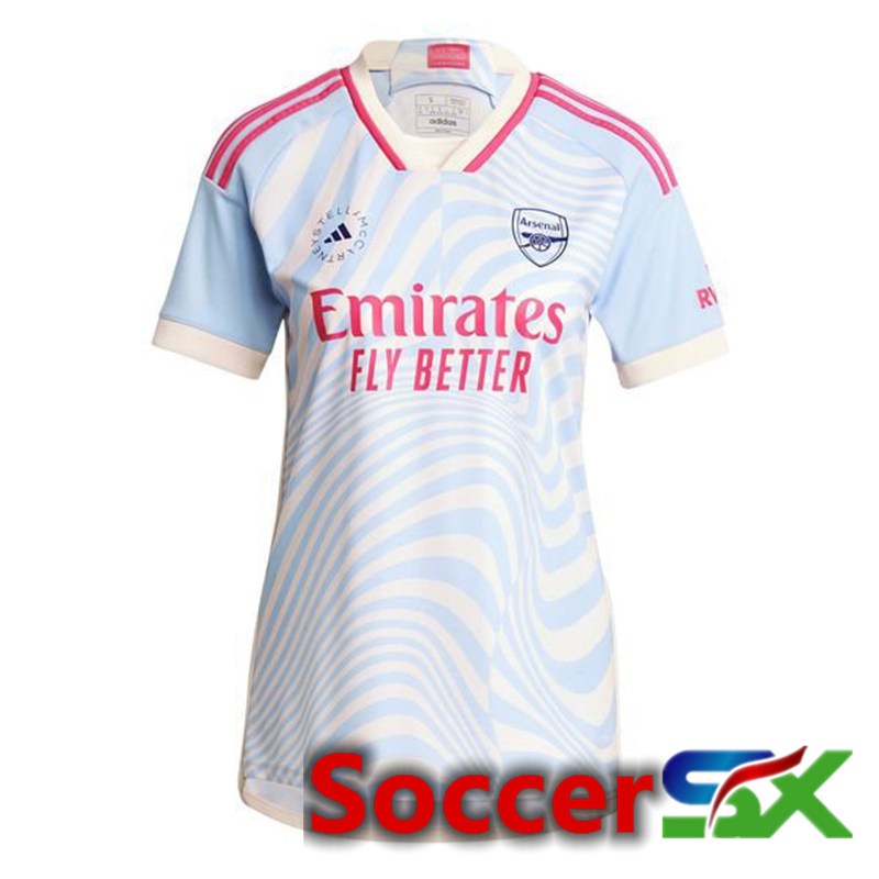 Arsenal X Stella McCartney Womens Soccer Jersey 2023/2024