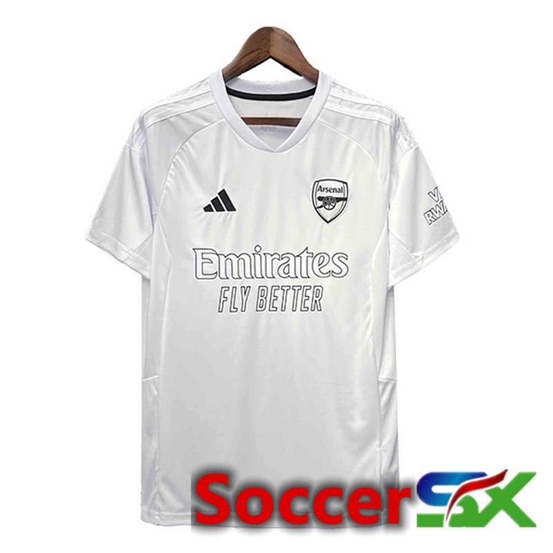 Arsenal Soccer Jersey White 2024/2025