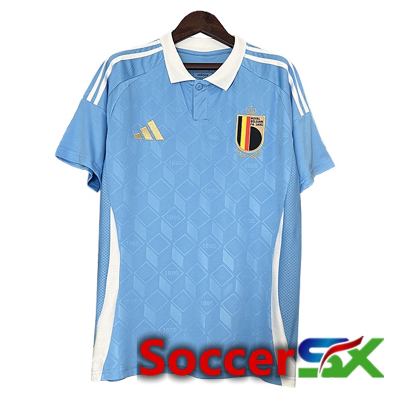 Belgium Soccer Jersey Away UEFA Euro 2024