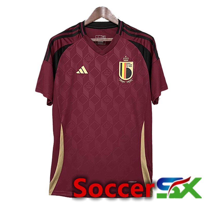 Belgium Soccer Jersey Home UEFA Euro 2024