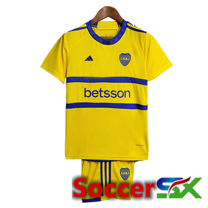 Boca Juniors Kids Soccer Jersey Away 2023/2024