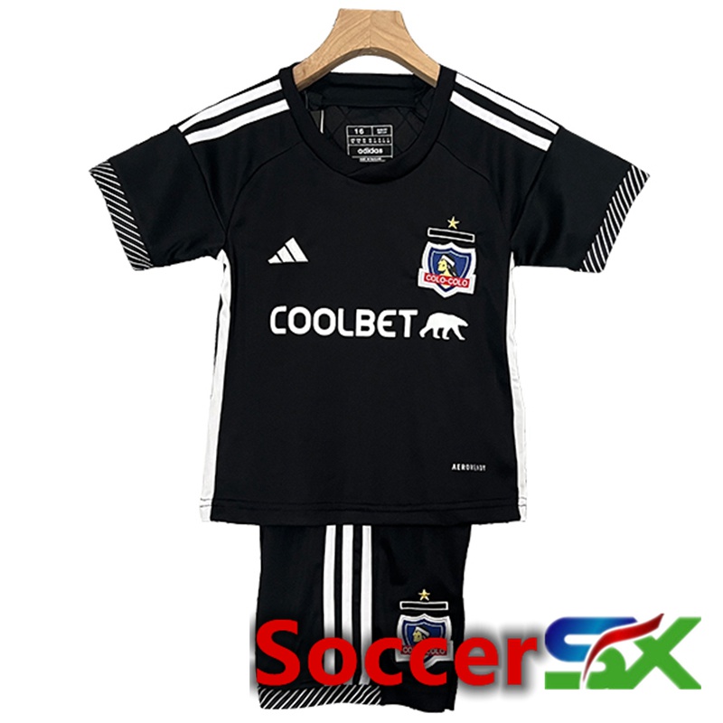 Colo-Colo Kids Soccer Jersey Away 2024/2025