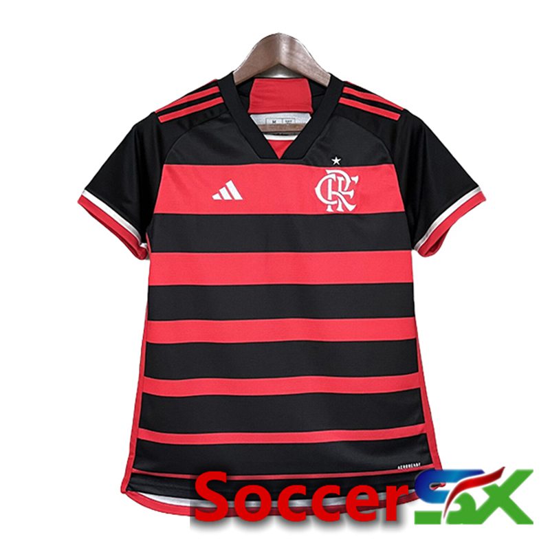 Flamengo Womens Soccer Jersey Home 2024/2025