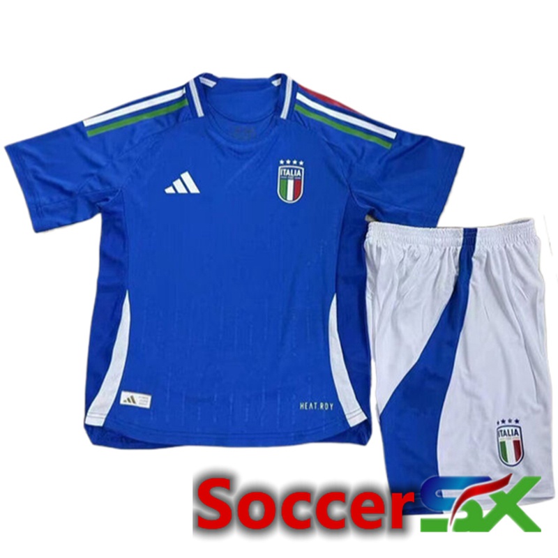 Italy Kids Soccer Jersey Home 2024/2025
