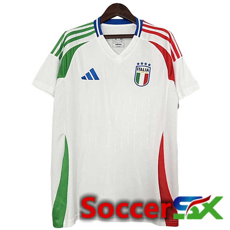 Italy Soccer Jersey Away UEFA Euro 2024