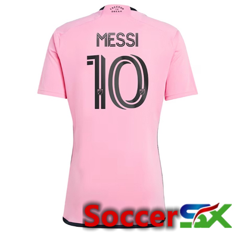 Inter Miami CF 10 MESSI Soccer Jersey Home 2024/2025