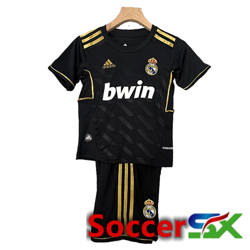 Real Madrid Retro Kids Soccer Jersey Away 2011/2012