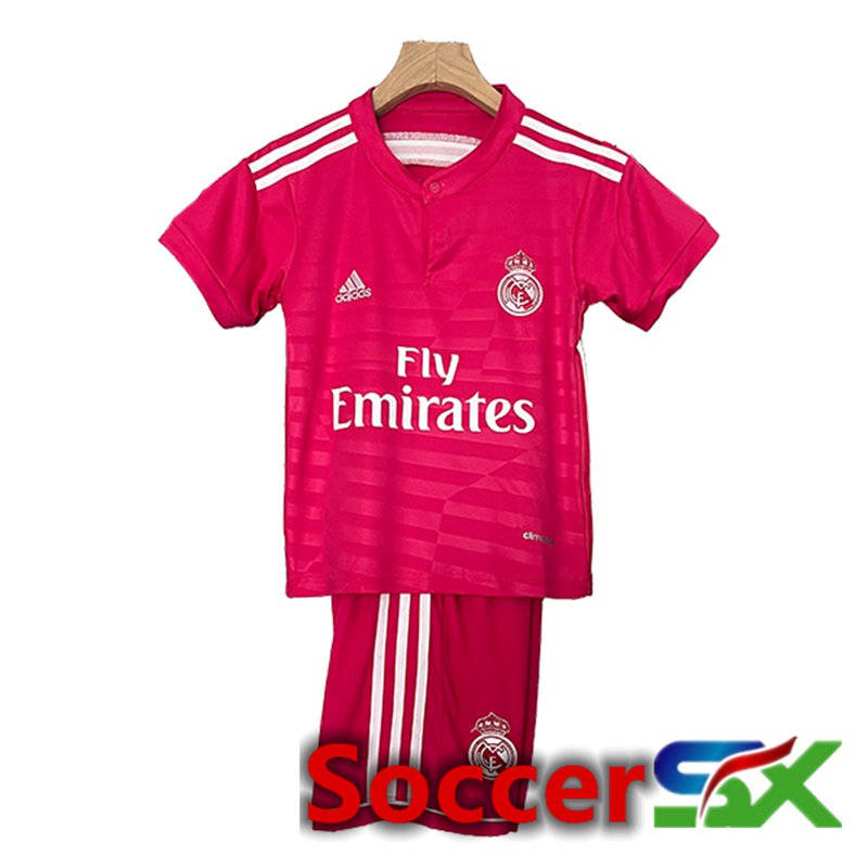 Real Madrid Retro Kids Soccer Jersey Away 2014/2015