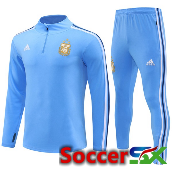 Argentina Training Tracksuit Suit Blue 2024/2025