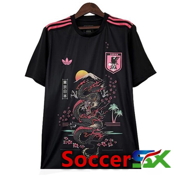 Japan Training T Shirt Black 2024/2025
