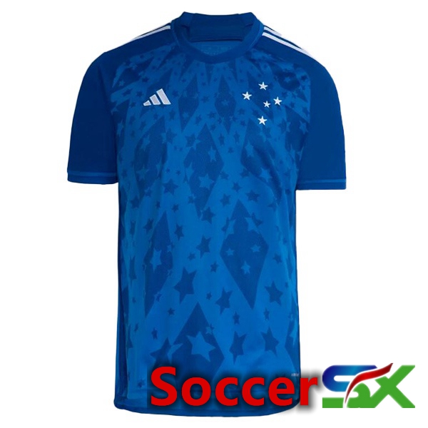 Cruzeiro EC Soccer Jersey Home Blue 2024/2025