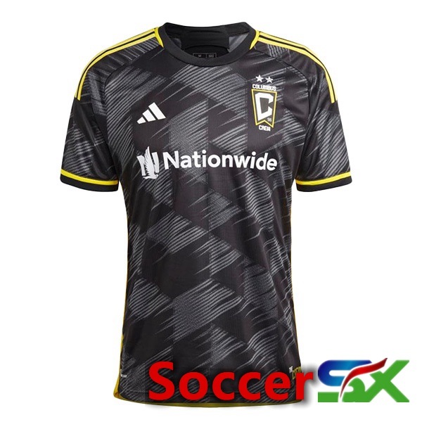 Columbus Crew Soccer Jersey Away Black 2024/2025