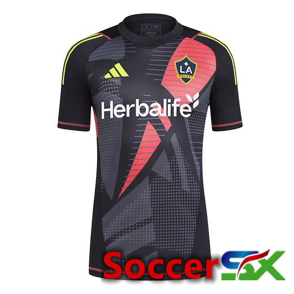 LA Galaxy Goalkeeper Soccer Jersey Black 2024/2025