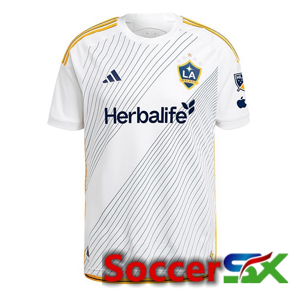 LA Galaxy Soccer Jersey Home White 2024/2025
