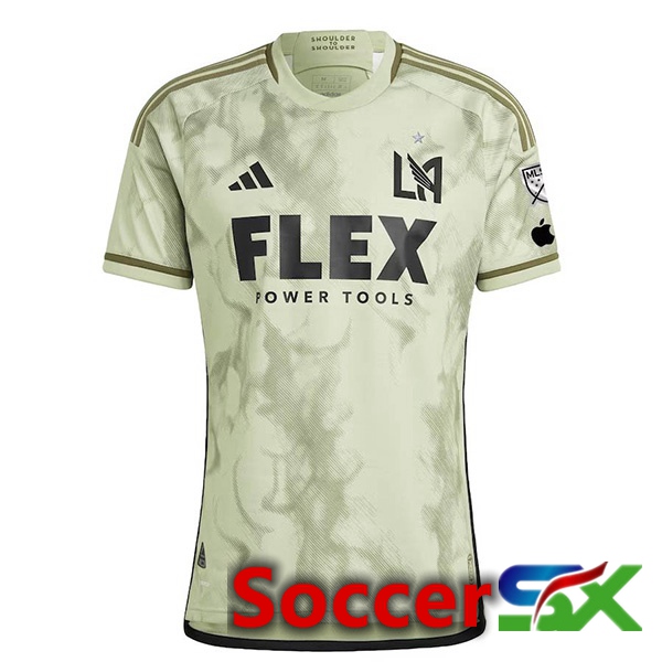 Los Angeles FC Soccer Jersey Away Yellow 2024/2025