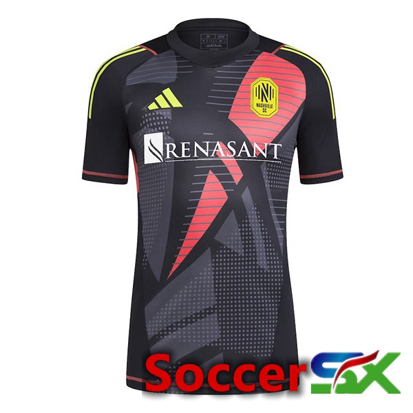 Nashville SC Goalkeeper Soccer Jersey Black 2024/2025