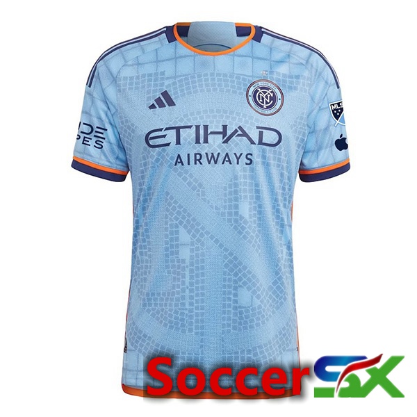 New York City Soccer Jersey Home Blue 2024/2025