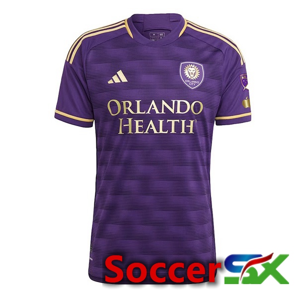 Orlando City SC Soccer Jersey Home Purple 2024/2025