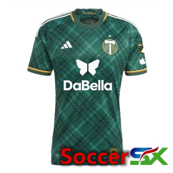 Portland Timbers Soccer Jersey Home Green 2024/2025